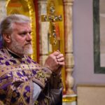 Литургия в Неделю 4-ю Великого поста, преподобного Иоанна Лествичника в кафедральном Свято-Александро-Невском соборе.