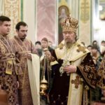 В канун Недели Крестопоклонной Митрополит Лазарь совершил всенощное бдение в кафедральном  Александро-Невском соборе г. Симферополя.