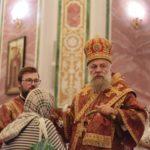 В канун праздника Воздвижения Честного и Животворящего Креста Господня епископ Ялтинский Нестор совершил всенощное бдение в кафедральном Александро-Невском соборе г. Симферополя.
