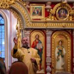 Литургия в Неделю 25-ю по Пятидесятнице в кафедральном соборе святого благоверного князя Александра Невского