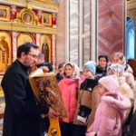 В кафедральном соборе святого благоверного князя Александра Невского г. Симферополя состоялась экскурсия для учащихся школы «МБОУ средняя общеобразовательная школа №38».