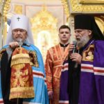 Митрополит Симферопольский и Крымский Лазарь совершил Пасхальную вечерню вторника Светлой седмицы в кафедральном Александро-Невском соборе г. Симферополя.