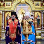 МИТРОПОЛИТ СИМФЕРОПОЛЬСКИЙ И КРЫМСКИЙ ЛАЗАРЬ СОВЕРШИЛ БЛАГОДАРСТВЕННЫЙ МОЛЕБЕН ПО СЛУЧАЮ ДНЯ ТЕЗОИМЕНИТСТВА СВЯТЕЙШЕГО ПАТРИАРХА КИРИЛЛА В КАФЕДРАЛЬНОМ АЛЕКСАНДРО-НЕВСКОМ  СОБОРЕ Г. СИМФЕРОПОЛЯ.