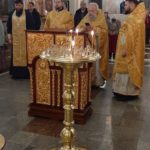 В день празднования святого апостола и евангелиста Матфея (Левия), брата апостола Иакова Алфеева епископ Ялтинский Нестор совершил Литургию в  нижнем храме (во имя святителя Гурия, Архиепископа Таврического) .