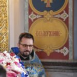 Утреня с чином Погребения Плащаницы Пресвятой Богородицы в кафедральном соборе святого благоверного князя Александра Невского г. Симферополя.