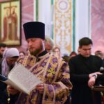Литургия в Неделю Торжества Православия в кафедральном соборе святого благоверного князя Александра Невского.