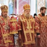 В праздник Всемирного Воздвижения Честного и Животворящего Креста Господня, Глава Крымской Митрополии, Высокопреосвященнейший Митрополит Симферопольский и Крымский Лазарь, возглавил Божественную литургию в кафедральном Свято-Александро-Невском соборе г. С