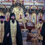 В Неделю 29-ю по Пятидесятнице в Александро-Невском кафедральном соборе прошли воскресные богослужения