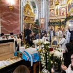 В Александро-Невском кафедральном соборе г. Симферополя состоялось отпевание и погребение митрополита Лазаря (Швец)