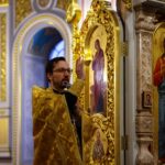 Богослужение в канун Недели 23-й по Пятидесятнице в кафедральном Александро-Невском соборе