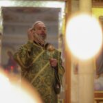 Божественная литургия в Александро-Невском кафедральном соборе в памяти преподобного Сергия, игумена Радонежского, всея России чудотворца
