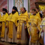 Митрополит Симферопольский и Крымский Тихон возглавил Божественную литургию престольного праздника в Александро-Невском кафедральном соборе г. Симферополя