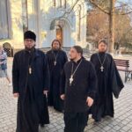 Настоятель Александро-Невского кафедрального собора посетил храм священномученика Вениамина г.Симферополя