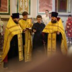 Богослужения в Александро-Невском кафедральном соборе в день празднования Рождества честного славного Пророка, Предтечи и Крестителя Господня Иоанна