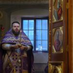 Литургия Преждеосвященных Даров в нижнем храме Александро-Невского кафедрального собора в день празднования первого (IV) и второго (452) обретения главы Иоанна Предтечи