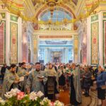 Утреня с чтением акафиста Божией Матери в кафедральном Свято-Александро-Невском соборе
