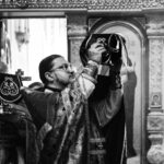 Божественная литургия Преждеосвященных Даров в Свято-Александро-Невском кафедральном соборе.