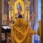 Литургия  в Неделю 15-ю по Пятидесятнице в кафедральном Александро-Невском соборе