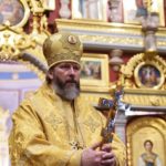 Преосвященный Евфимий, епископ Луховицкий возглавил Литургию в Неделю 16-ю по Пятидесятниц  в кафедральном Свято-Александро-Невском соборе г. Симферополя.