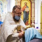 В ПРАЗДНИК ВВЕДЕНИЯ ВО ХРАМ ПРЕСВЯТОЙ БОГОРОДИЦЫ МИТРОПОЛИТ СИМФЕРОПОЛЬСКИЙ И КРЫМСКИЙ ЛАЗАРЬ ВОЗГЛАВИЛ ПРАЗДНИЧНУЮ ЛИТУРГИЮ В КАФЕДРАЛЬНОМ АЛЕКСАНДРО-НЕВСКОМ СОБОРЕ Г. СИМФЕРОПОЛЯ.