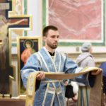 В праздник Покрова Пресвятой Богородицы, Преосвященный Каллиник, епископ Бахчисарайский возглавил Божественную литургию в кафедральном соборе святого благоверного князя Александра Невского г. Симферополя.