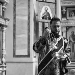 Первая в этом году Литургия Преждеосвященных Даров в Свято-Александро-Невском кафедральном соборе.