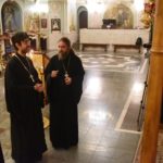 Председатель комиссии по церковному искусству, архитектуре и реставрации при епархиальном совете г. Москвы посетил кафедральный Александро-Невский собор г. Симферополя.