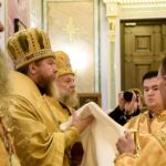 Митрополит Симферопольский и Крымский Тихон возглавил Божественную литургию в кафедральном Александро-Невском соборе г. Симферополя в день памяти Корсунской иконы Божией Материй.