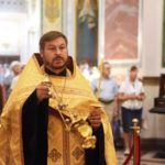 Всенощное бдение в кафедральном Александро-Невском соборе г. Симферополя в канун дня памяти славных и всехвальных первоверховных апостолов Петра и Павла.