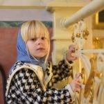 Всенощное бдение в кафедральном Свято-Александро-Невском соборе в канун престольного торжества.