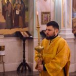 Всенощное бдение  в канун празднования Собора вселенских учителей и святителей Василия Великого, Григория Богослова и Иоанна Златоустого в нижнем храме (во имя святителя Гурия, Архиепископа Таврического).