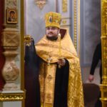 Всенощное бление в канун дня памяти святителя Николая, архиепископа Мир Ликийских, чудотворца в кафедральном Александро-Невском соборе.