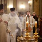Воскресные богослужения в Александро-Невском кафедральном соборе в Неделю 32-ю по Пятидесятнице