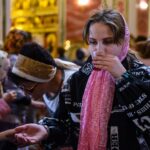 Литургия в Неделю 4-ю Великого поста, преподобного Иоанна Лествичника в кафедральном Свято-Александро-Невском соборе.