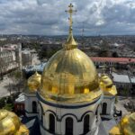 В рамках духовно-нравственного воспитания и сотрудничества, студенты Симферопольского автотранспортного техникума посетили Александро-Невский кафедральный собор