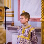 Литургия в Неделю Торжества Православия в кафедральном соборе святого благоверного князя Александра Невского.