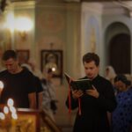 Богослужения в Александро-Невском кафедральном соборе в день Усекновение главы Пророка, Предтечи и Крестителя Господня Иоанна