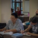 В Просветительском центре имени святителя Гурия Таврического при Александро-Невском кафедральном соборе прошла очередная встреча, посвящённая изучению Священного Писания