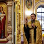 Всенощное бдение в кафедральном Свято-Александро-Невском соборе г. Симферополя в канун Недели 8-й по Пятидесятнице.
