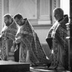 Первая в этом году Литургия Преждеосвященных Даров в Свято-Александро-Невском кафедральном соборе.