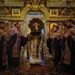 Неделя 3-я Великого поста, Крестопоклонная, в Александро-Невском кафедральном соборе