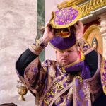 Богослужение в субботу 4-й седмицы Великого поста в кафедральном Александро-Невском соборе.