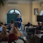 Прошли очередные занятия для учащихся воскресной школы в Просветительском центре свт. Гурия Таврического