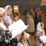 В Неделю 2-ю по Пятидесятнице, Всех святых, в земле Русской просиявших, епископ Нестор совершил Литургию в кафедральном Александро-Невском соборе г. Симферополя.