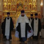 Праздничные богослужения в Александро-Невском кафедральном соборе в день празднования Преображения Господа Бога и Спаса нашего Иисуса Христа