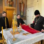Настоятель Александро-Невского кафедрального собора посетил храм священномученика Вениамина г.Симферополя