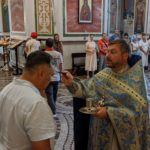 Всенощное бдение в кафедральном Александро-Невском соборе г. Симферополя в канун Недели 12-й по Пятидесятнице.