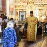 Всенощное бдение в кафедральном Свято-Александро-Невском соборе г. Симферополя в канун Недели 10-й по Пятидесятнице.