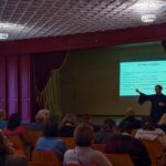 Прошли занятия с учащимися библейско-богословских курсов в актовом зале здания Симферопольской и Крымской епархии