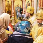 Высокопреосвященнейший Митрополит Лазарь возглавил Божественную литургию в кафедральном соборе святого благоверного князя Александра Невского г. Симферополя.